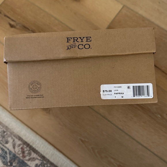 Frye and Co. Women’s Livia Wedge Sandals; Size 7M; Color Paprika. - Picture 5 of 5